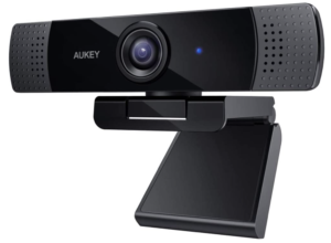 Webcam 1080P Full HD con Micrófono Estéreo, Cámara Web para Video Chat y Grabación